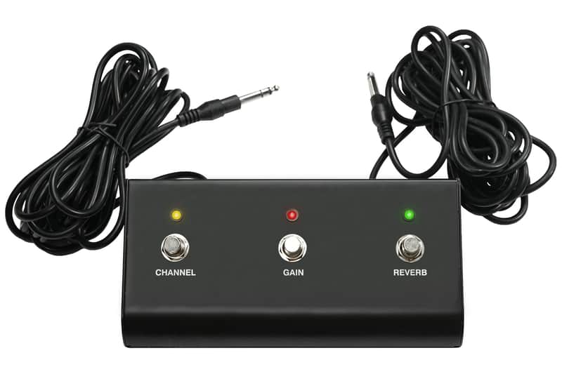 Hiwatt FS301L | Triple Footswitch w/ LEDs for British Designed Amps. New with Full Warranty! image 1