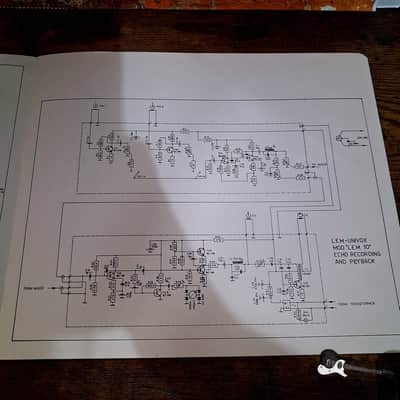 Univox Ephemera - LEM 10 Tape Delay/Mixer Owner's Manual (1970s) image 3