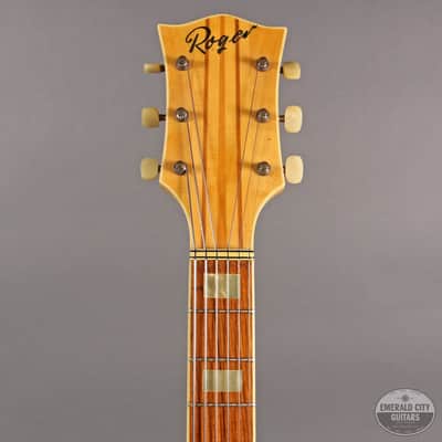 Vintage Roger Lexus Cutaway Archtop image 4