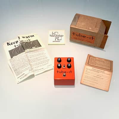 1980's Bartolini Tube-it Overdrive Booster Distortion * Museum Condition * NMINT, BOX, PAPERS image 1