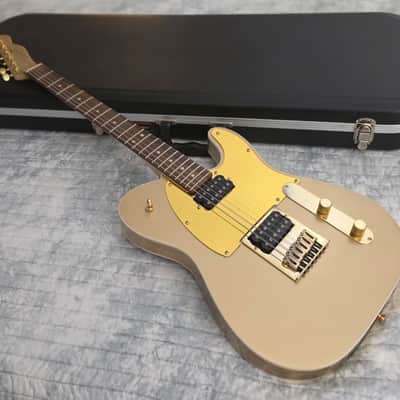 Squier John 5 Signature J5 Telecaster 2019 Frost Gold All Original with Hardshell Case image 1