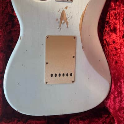 Fender CUSTOM SHOP LIMITED EDITION 1954 RELIC STRATOCASTER 2024 - AGED SONIC BLUE image 9