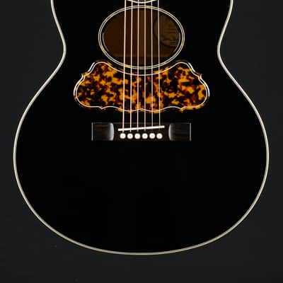 Bourgeois SJ Oval Hole Mahogany and Aged Tone Adirondack Spruce Black Top Custom NEW image 4