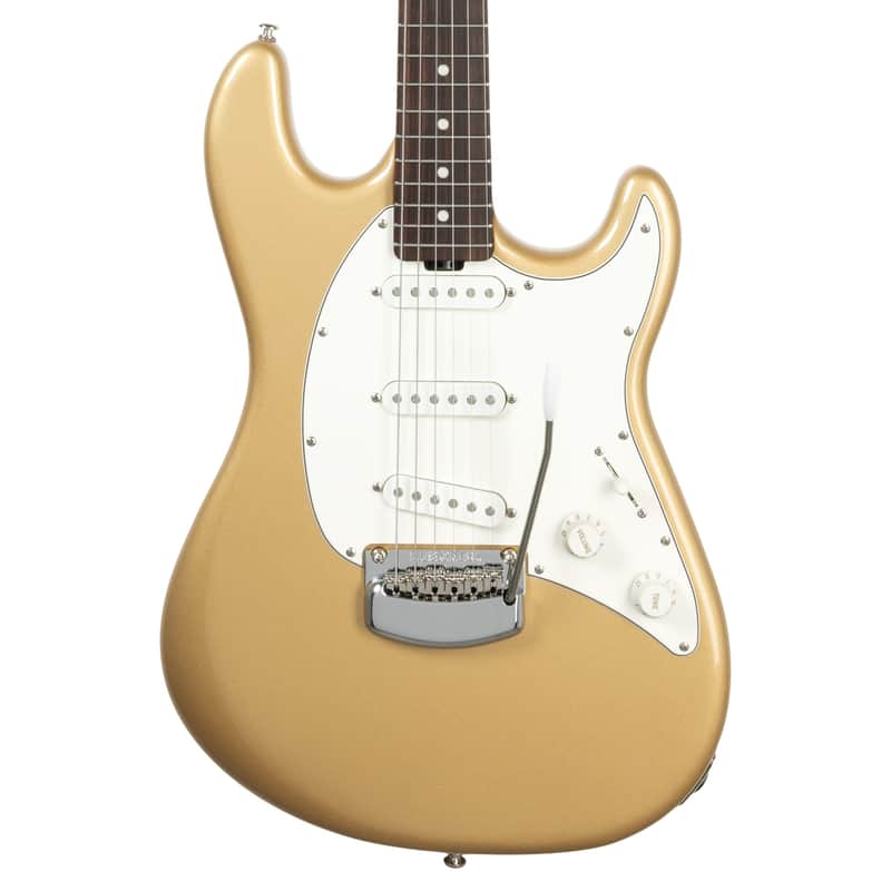 Ernie Ball Music Man Cutlass HT SSS Electric Guitar - Golden Delicious Open Box