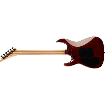 Jackson Pro Plus Series Dinky DKAQ - Ebony Fretboard, Firestorm image 5