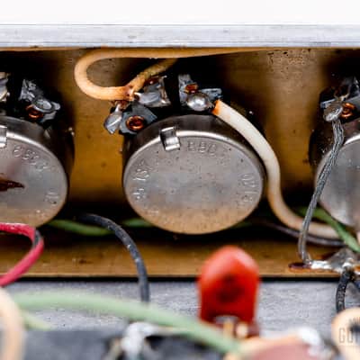 1969 Fender Bassman Drip Edge Silverface Vintage Tube Amp w/ 2x12 Cab, Fully Serviced, Black Panel AA864 image 17