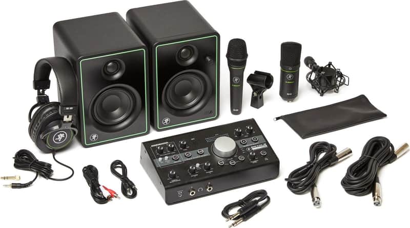 Mackie Studio Bundle w/ Mackie Big Knob Studio Interface, Monitors, Microphones and Headphones image 1