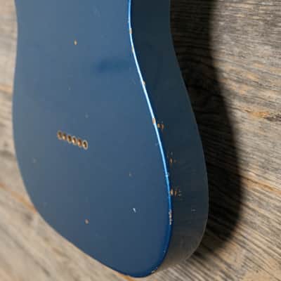 Used Fender Custom Shop '63 Reissue Telecaster Relic - Lake Placid Blue w/OHSC image 12