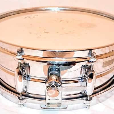 UNMARKED UNIQUE STENCIL COS SNARE DRUM 14" 60's/70's - 8 LUGS - FREE SHIP TO CUSA! image 4