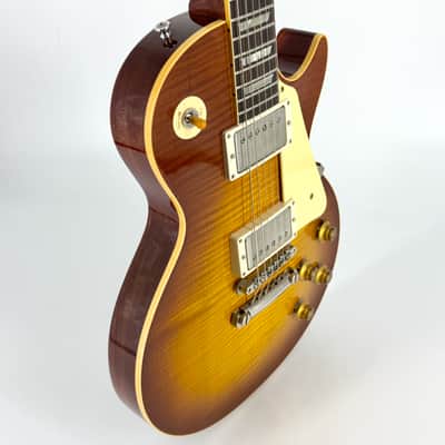 2024 Gibson Custom Shop 1959 Les Paul Hand Picked Top - Iced Tea image 7