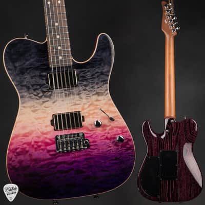 Tom Anderson Top T - Cosmic Purple Double Wipeout image 1