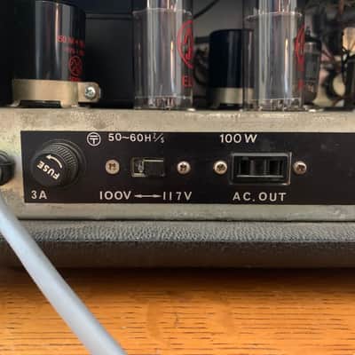 Aria Hi-Fi Vocal Amp 60 1960’s? Black Tolex image 6