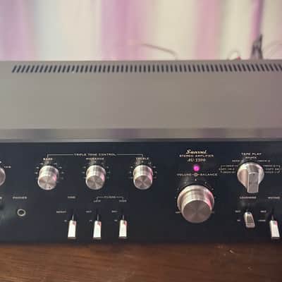 🎶 Sansui AU-5500 Vintage Integrated Amplifier — Serviced, Cleaned, 100V JDM, Plug & Play w/ Step-Down image 3