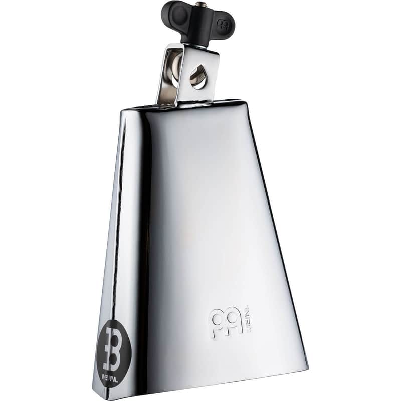 Meinl 6 1/4 Chrome Finish Realplayer Steelbell image 1