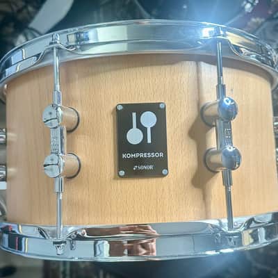 Sonor Kompressor 13x7" Beech Snare Drum 2023 - Present - Natural image 7