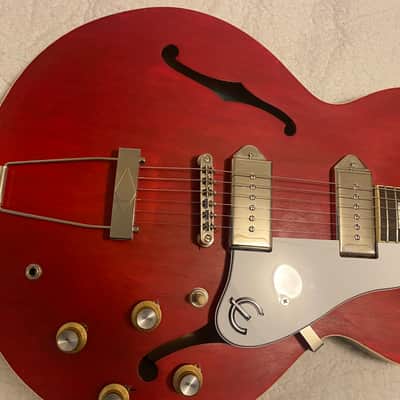 Epiphone Casino Guitar Red and Black Color 2024 image 3