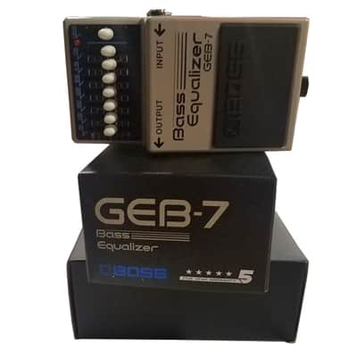 Boss GEB-7 7-Band Graphic Bass Equalizer Pedal - Open Box image 1