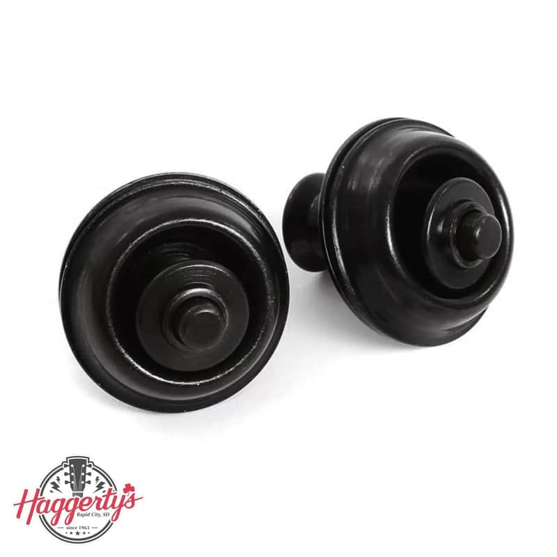 Dunlop Dual Straplock Black image 1