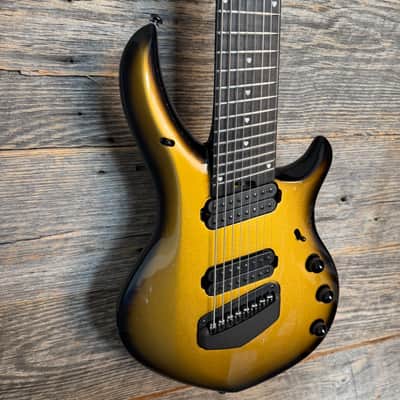 Ernie Ball Music Man Majesty 8 8-String Electric Guitar - Gold Eclipse image 3