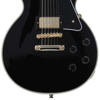 Epiphone Les Paul Custom Electric Guitar - Ebony image 2