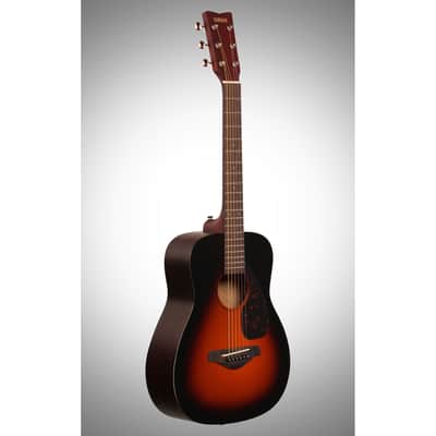 Yamaha JR2 3/4-Size Folk Acoustic Guitar, Tobacco Sunburst , with Gig Bag image 6
