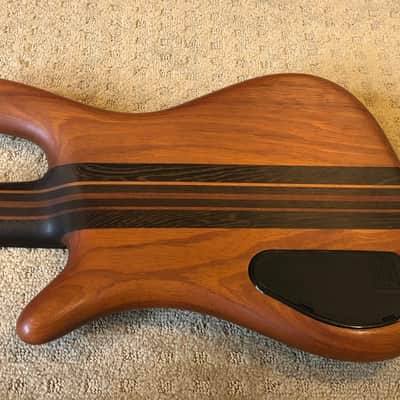 Dirk Lance (Incubus) Owned Warwick Streamer Stage II 5-String Fretless Custom 1999 Natural image 6