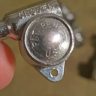 Grover RotoMatic PAF Patent Pending 1950s - Chrome image 4