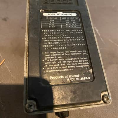 Boss CS-1 Compressor Japan image 4
