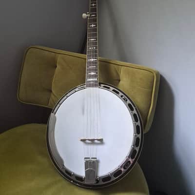 Gold Tone OB-150RF Radiused Fretboard Orange Blossom Bluegrass Banjo 2010s - Vintage Brown image 1