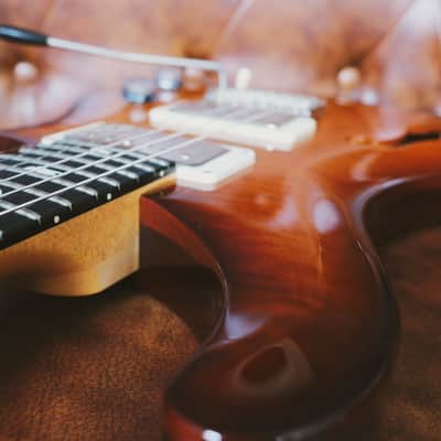 PRS CE 24 Semi-Hollow Burnt Amber Sunburst image 7