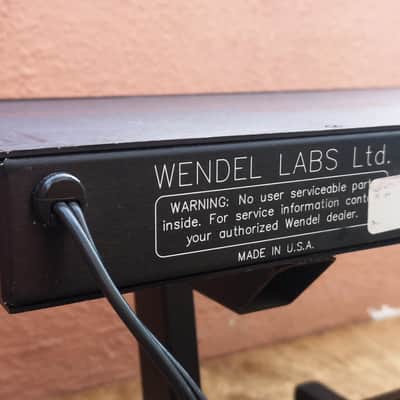 Roger Nichols WENDEL jr Drum Sampler/Drum Replacer/Playback Unit MINT +Full Sound Kit image 14