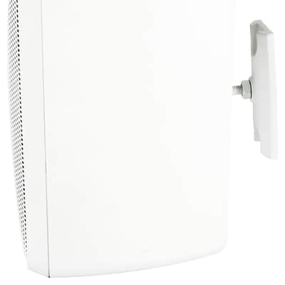 2 JBL Control 23-1-WH 3" Indoor/Outdoor 70v Commercial White Wall Mount Speakers image 2