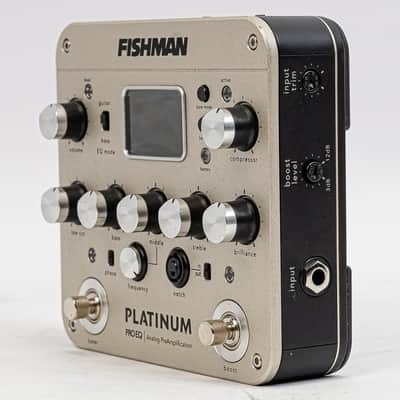 Fishman Platinum Pro EQ DI Acoustic Preamp Pedal EQ Compressor Boost FX Loop image 4