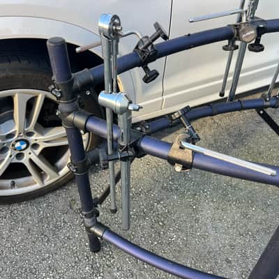 Roland TD-10 TD-20 TD-30 Purple drum rack stand V-drums image 3