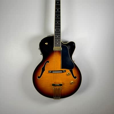 Yamaha AEX1500 Archtop Jazz Gtr - MIJ w/Case – Floating Pickup + Piezo EQ image 2