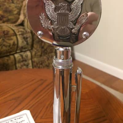 Astatic D104 Silver Eagle Mic. Astatic Silver Eagle T-UP9-D104 SP Chrome image 6