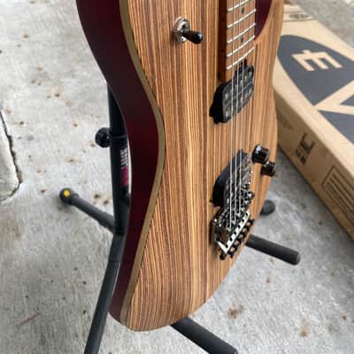 EVH Wolfgang WG Exotic Zebrawood 2022 - Present - Zebrawood Natural image 12