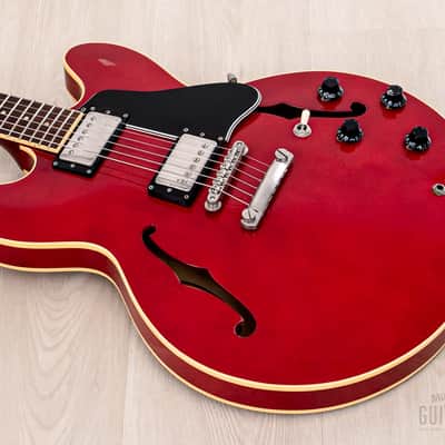 1997 Orville ES-335 Gibson-Licensed Semi-Hollow Guitar Cherry, Japan Terada image 10