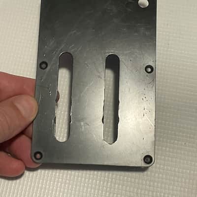 2010's Indonesian Ibanez RG Series Edge III Guitar Black Factory Tremolo Cavity Backplate image 3