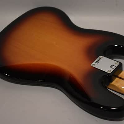 2018 Fender Player Series Jazz Bass Fretless Upgraded Sunburst Finish MIM image 14