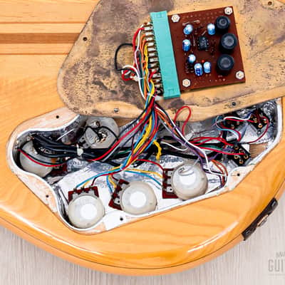 1979 Ibanez Musician MC500 Neck Through Vintage Guitar Natural w/ Active Electronics image 15