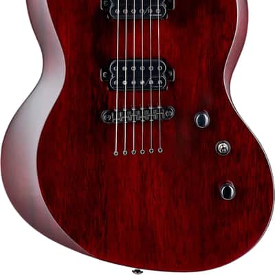 ESP LTD Viper-1000 Electric Guitar, Ebony Fingerboard, See Thru Black Cherry image 1