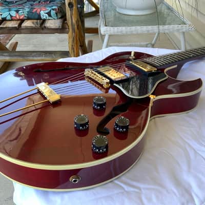 Gibson ES-135 - 2002 - Wine Red w/ Original Case. image 4