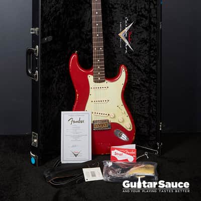 Fender Custom Shop 62 Stratocaster Dakota Red Relic 2007 Used (Cod.1528UG) image 19