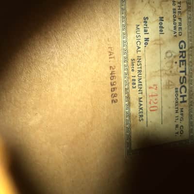 Gretsch 6014 1953 Maple image 2