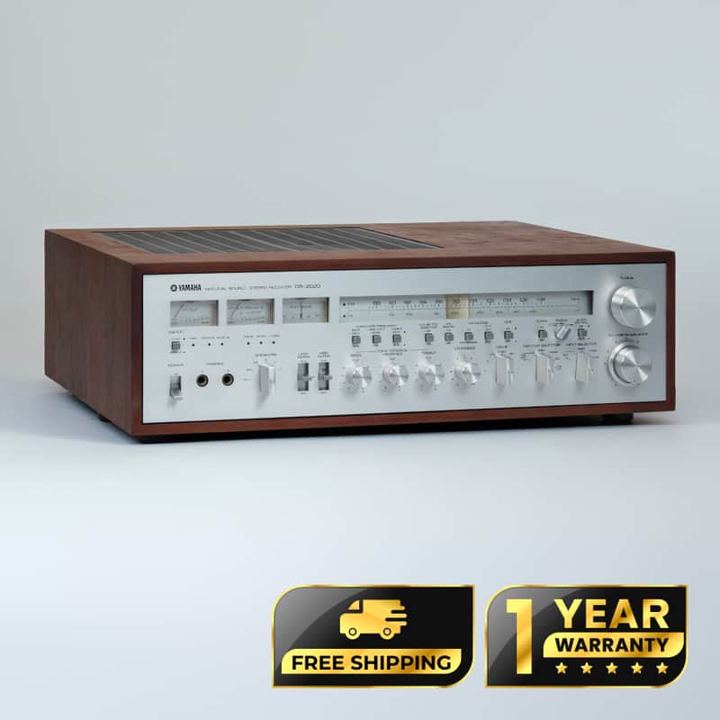 Yamaha CR-2020 Vintage Stereo Receiver – Professionally Restored – 1-Year Warranty image 1