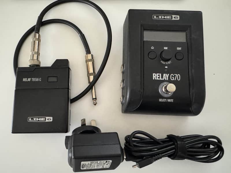Line 6 Relay G70 Guitar Wireless System 2010s - Black image 1