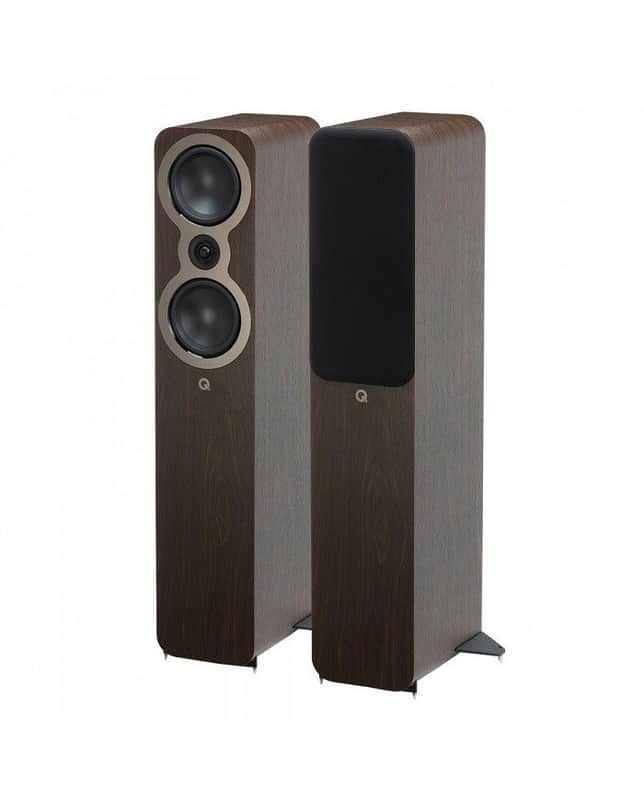 DIFFUSORI HI-FI Q Acoustics 3050C Coppia Diffusori da Pavimento Walnut (COPPIA) image 1