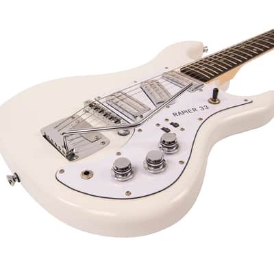 Rapier 33 Electric Guitar ~ Arctic White image 9