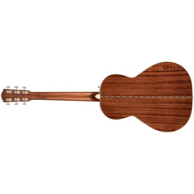 Fender PS-220E Parlor, Natural, Ovangkol Fingerboard image 8